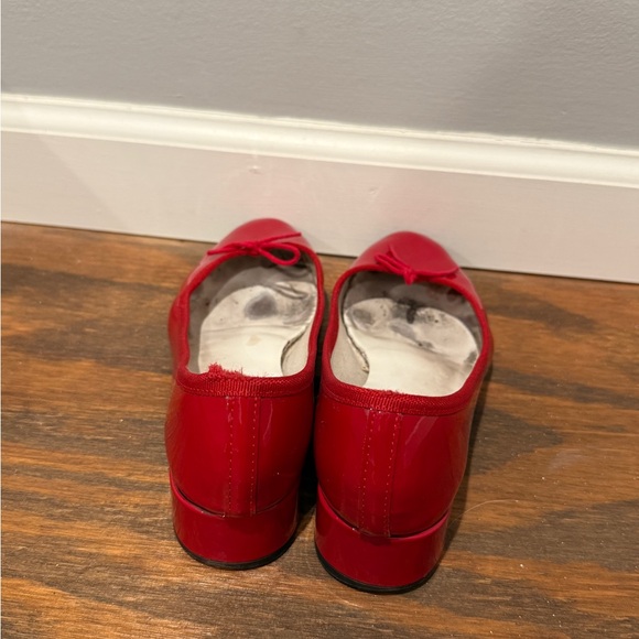 Repetto Patent Red Ballet Flats (Camille) - Picture 3 of 6